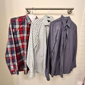 3 for $15 J Crew Slim Buttondowns Large